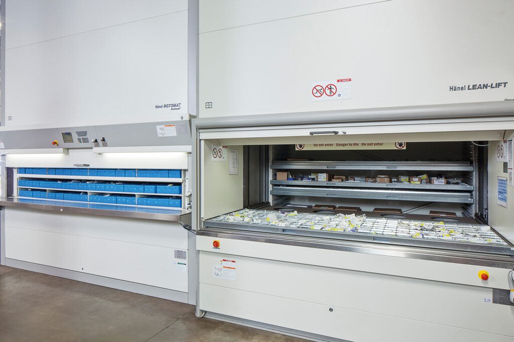 Izdajna polica Hänel Rotomat